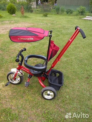 Детский трёхколёсный велосипед Super Trike