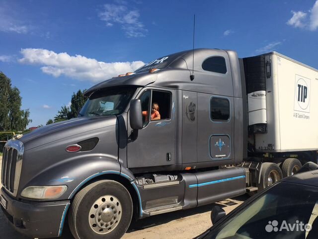 Peterbilt 387+п/п chereau/петербилт