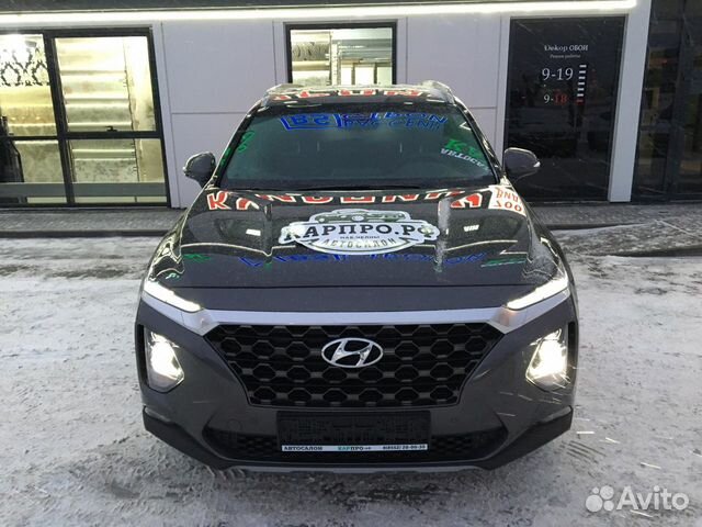 Hyundai Santa Fe 2.4 AT, 2019, 1 км