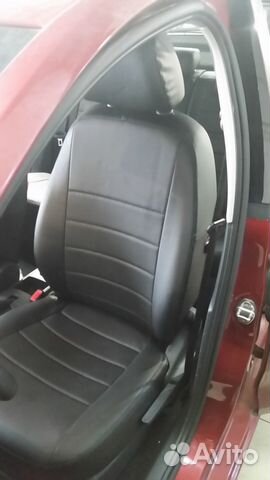 Чехлы на сиденья Ford Focus 3 (Форд Фокус) черные Чехлы на сиденья Ford Focus 3 (Форд Фокус) черные