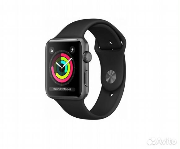 Apple Watch 3 38mm Space Gray Новые Рст