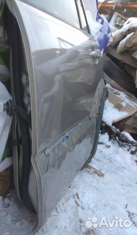 Дверь задняя левая toyota Land Cruiser (120) -Pra