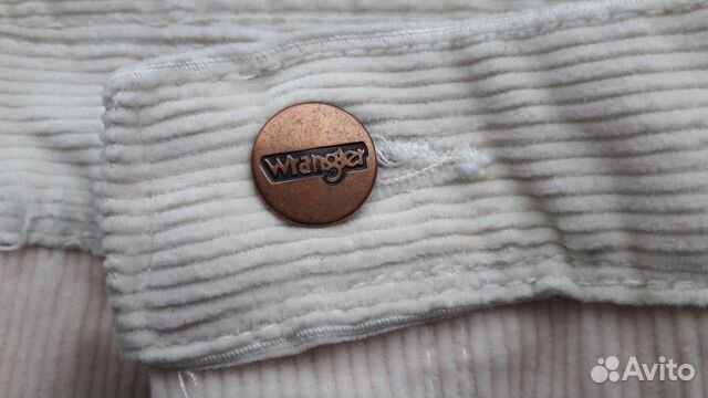 Джинсы wrangler Made in Malta вельветовые белые Джинсы wrangler Made in Malta вельветовые белые