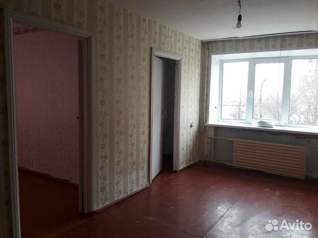 4-к квартира, 59.5 м², 1/5 эт.