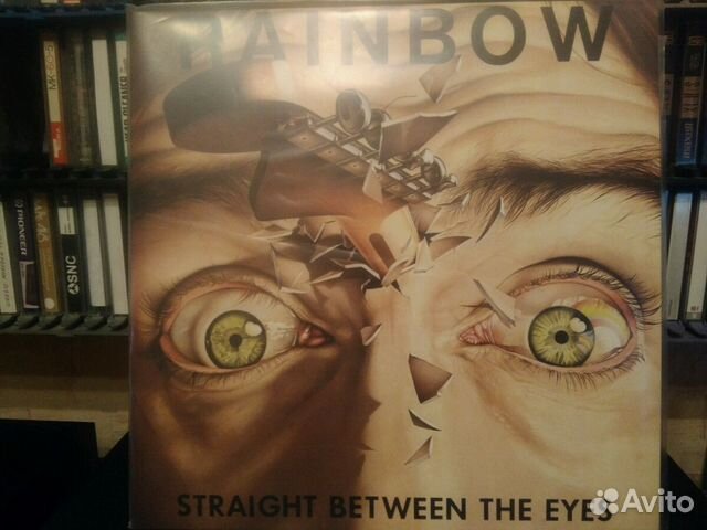 Rainbow straight between the Eyes 1982. Rainbow straight between the Eyes. 1982 - Straight between the Eyes. Купить на мешке виниловую пластинку Rainbow between Eyes 1982 Japan book.