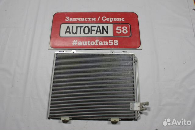 Радиатор кондиционера Mercedes E-class 1995 - 2003