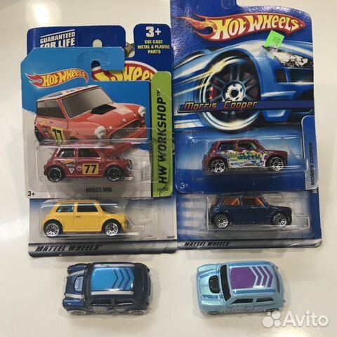Hot Wheels Mini Morris Cooper купить в москве на Avito
