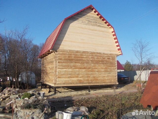 Сруб дома 6*6