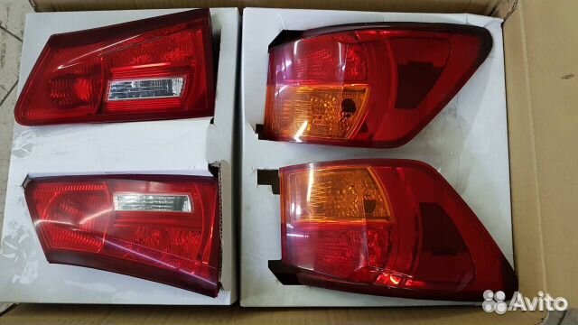Задние фонари на Lexus is250/350/220d (комплект)