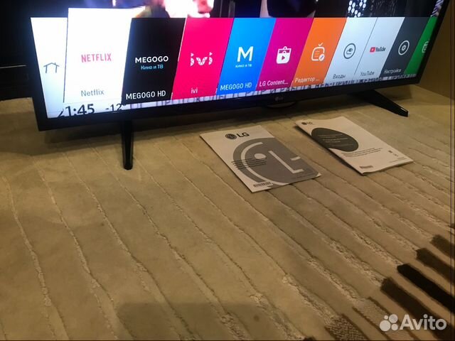 TV led LG 43/109cm Smart TV, Wi-Fa, DTV T2, 2018г