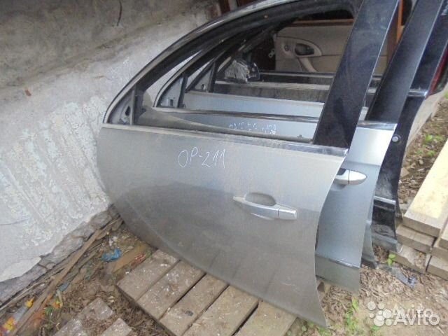 Opel Insignia передняя левая дверь серебро голая