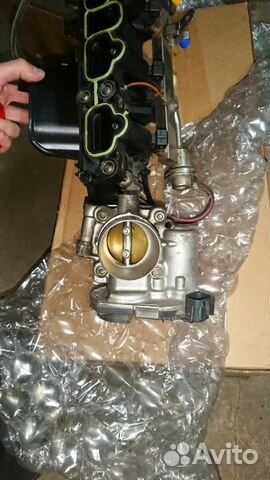 Впускной коллектор в сборе Opel Astra J (A14NET) Впускной коллектор в сборе Opel Astra J (A14NET)