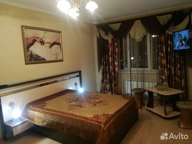 

1-к. квартира, 37 м², 2 кровати