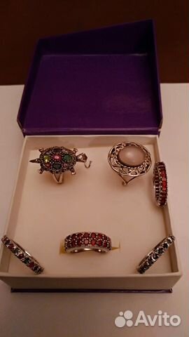 Кольца, серьги, комплекты из серебра 925пр Кольца, серьги, комплекты из серебра 925пр