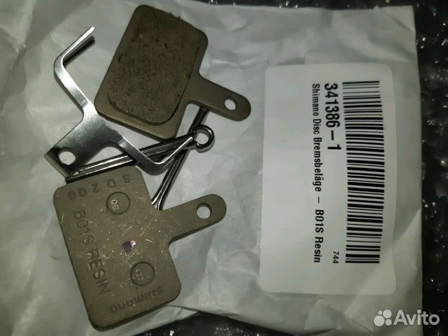 Новые колодки Shimano (B01S)