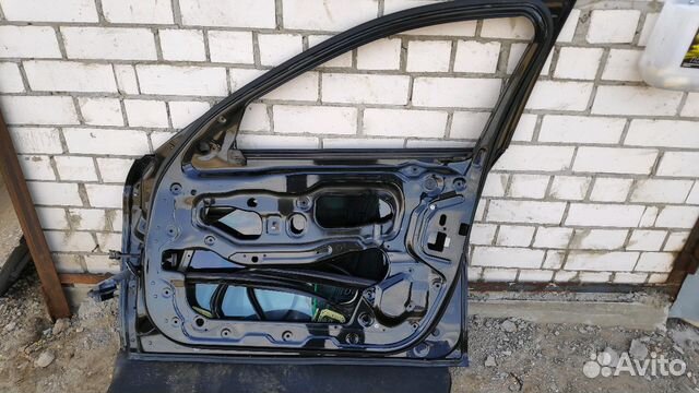Дверь передняя правая левая черная бмв 5 ф10