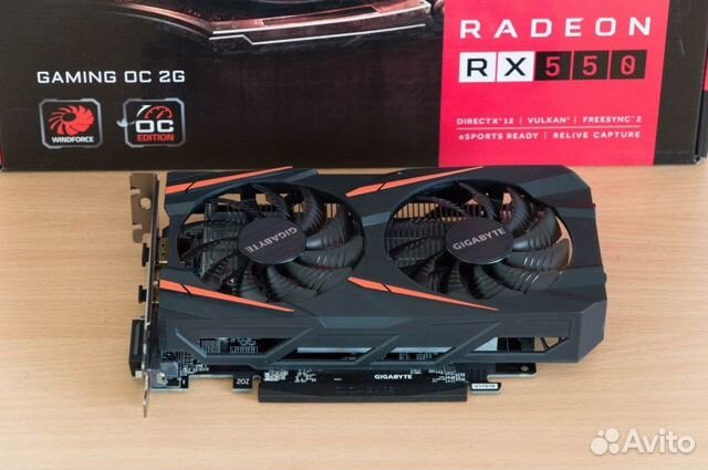 Radeon RX 550 2048Mb