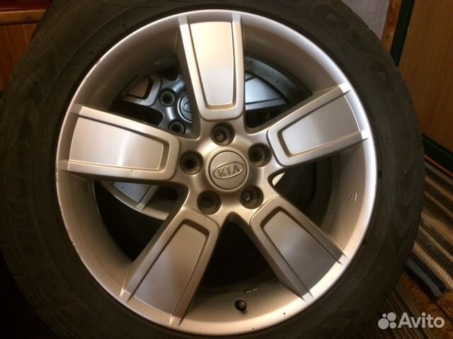 Колеса Kia Soul 225/55 R18. Оригинал Комплект Лето