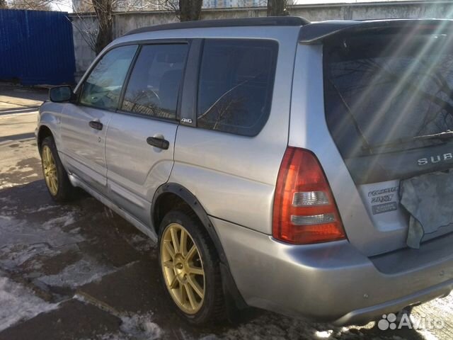 Subaru Forester 2.5 МТ, 2004, битый, 121 519 км