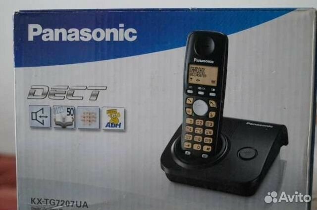 Телефон Panasonic KX-TG7207UA