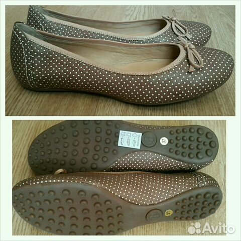 Балетки Италия кожа/замша Балетки Италия кожа/замша