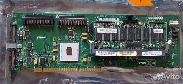 HP Compaq Smart Array 5312/128 raid PCI-X scsi HP Compaq Smart Array 5312/128 raid PCI-X scsi