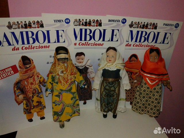 Куклы фарфор в нац костюмах разных стран