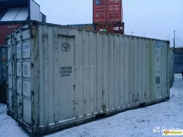 Контейнер под склад бу 20 футов морской