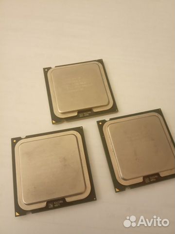 Процессоры разные Intel Pentium S775