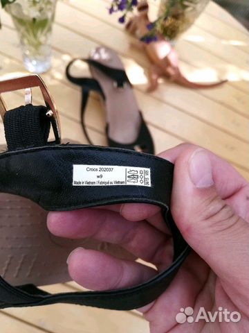 Босоножки Crocs, размер w9 Босоножки Crocs, размер w9