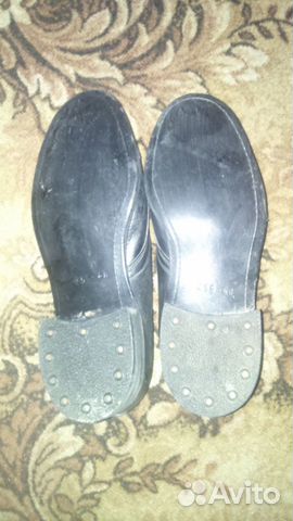 Хромовые ботинки