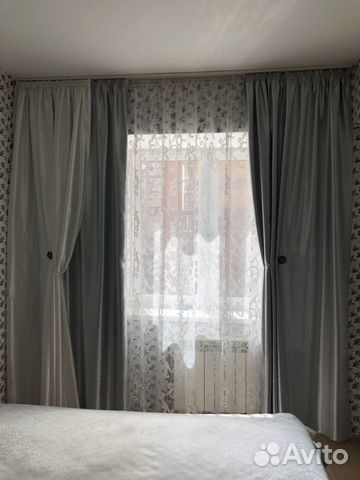 Шторы 2 комплекта, тюль, покрывало с подушками