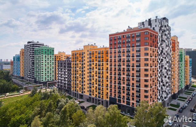 2-к квартира, 65.2 м², 2/18 эт.