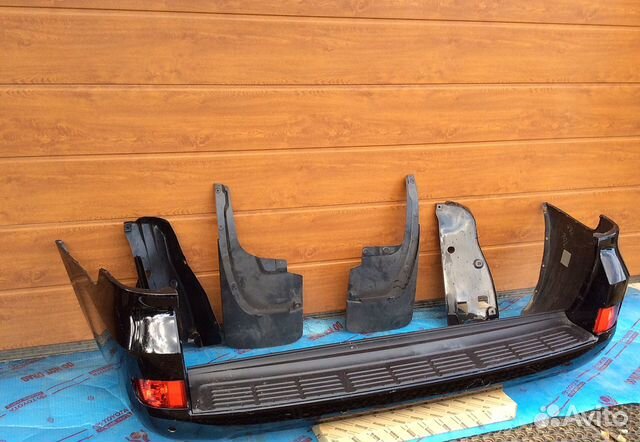 Задний бампер Land Cruiser 200 2019