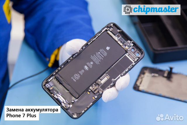 Замена аккумуляторной батареи на iPhone, Samsung
