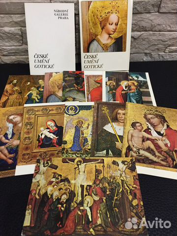 Комплект открыток Чешское готическое искусство