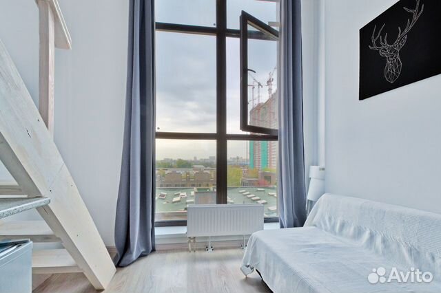 

Квартира-студия, 25 м², 2 кровати