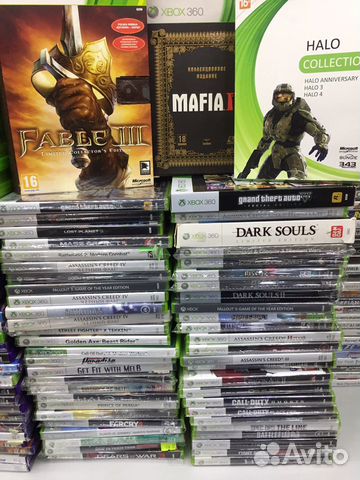 Игры xbox 360 много, обмен (магазин)