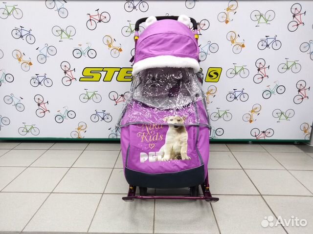 Санки-коляска Ника детям 7-2