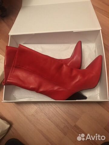 Сапоги красные Isabel Marant limited edition 39