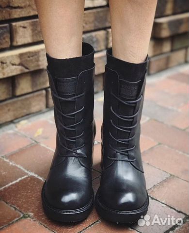 Кожаные ботинки, ручная работа грузинский дизайнер