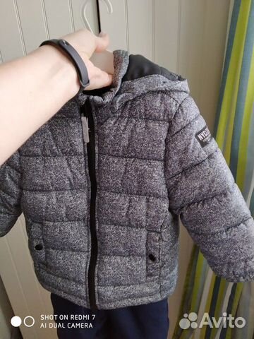 Теплая куртка H&M на мальчика Теплая куртка H&M на мальчика