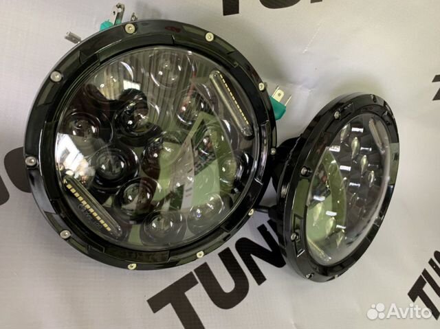 Фары светодиодные Нива LED линза