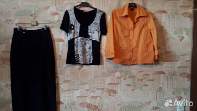 Жакет, юбка и футболка (apriori, taifun) р.42-44 Жакет, юбка и футболка (apriori, taifun) р.42-44