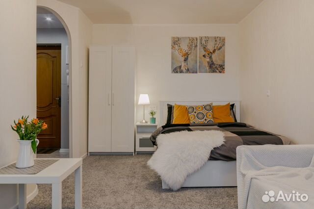 

Квартира-студия, 35 м², 2 кровати
