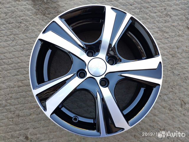 Комплект нового литья R14 4x100 скад Крит Алмаз Комплект нового литья R14 4x100 скад Крит Алмаз