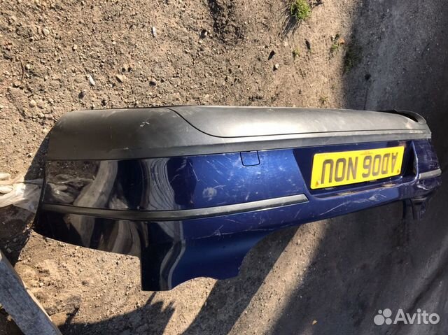 Задний бампер на VW пассат B6 седан