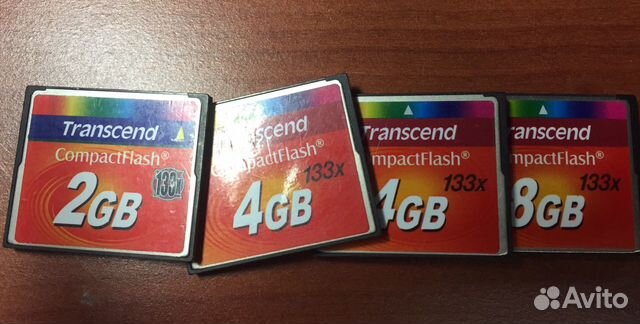 Карты памяти Transcend CompactFlash Карты памяти Transcend CompactFlash