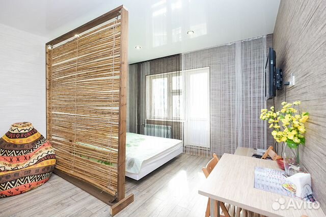 

Квартира-студия, 30 м², 1 кровать