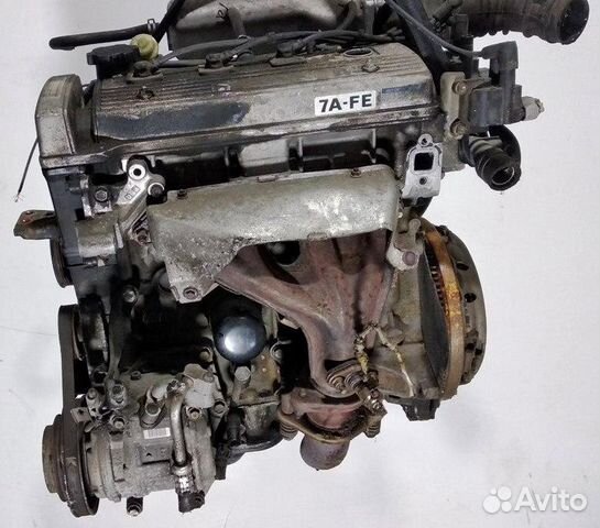 Двигатель Toyota Avensis 1.8 л бензин 7A-FE Двигатель Toyota Avensis 1.8 л бензин 7A-FE